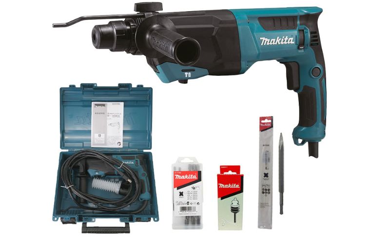 Máy khoan búa 3 chức năng 800W Makita HR2670X5