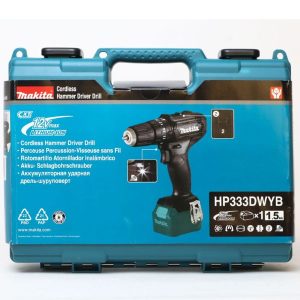 Máy khoan búa và vặn vít dùng pin (12V Max) Makita HP333DWYB