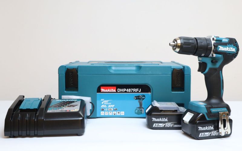 Máy khoan động lực dùng pin 18V Makita DHP487RFJ