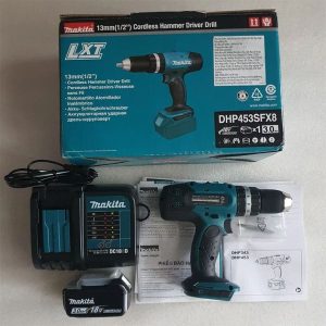 Máy khoan pin 18V Makita DHP453SFX8