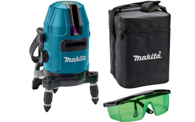 Máy cân mực laser tia xanh pin 12V Makita SK10GDZ